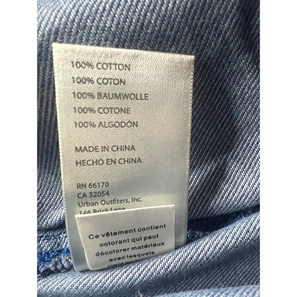 New Free People Harlie Denim Shorties Size 25 Fringe High Rise Jean Shorts - Picture 6 of 7